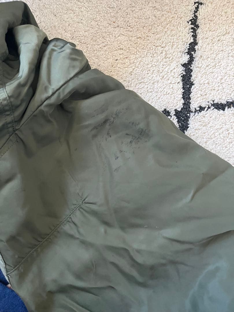 グランドクルー　90s USA製 ALPHA アルファma-1 ノームコア