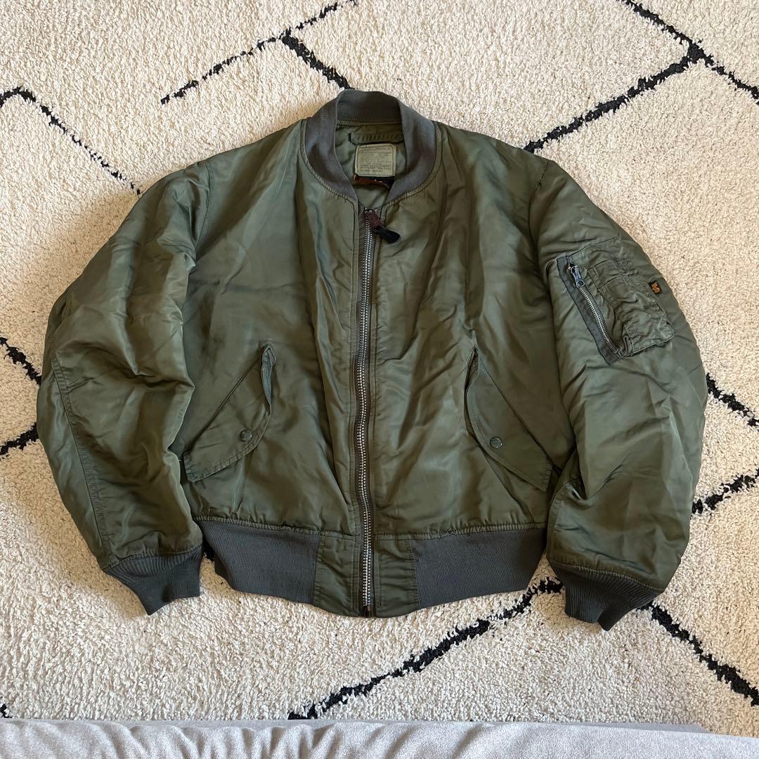 グランドクルー　90s USA製 ALPHA アルファma-1 ノームコア