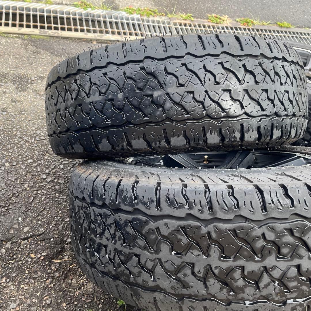 ハイエース　16インチアルミホイールレイズガルシア　4本　送料込み変更可能