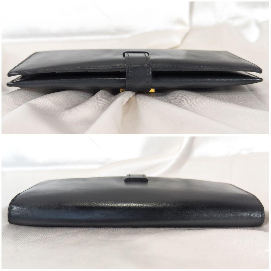 【美品】 エルメス べアン ボックスカーフ ゴールド金具 箱 保存袋付