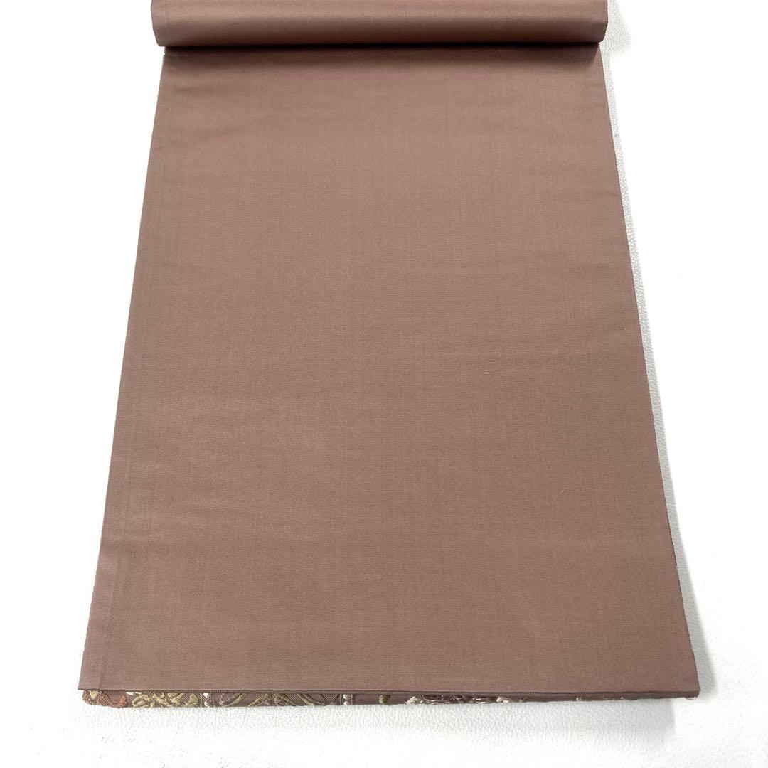 帯5808 ●高級 正絹 六通 袋帯