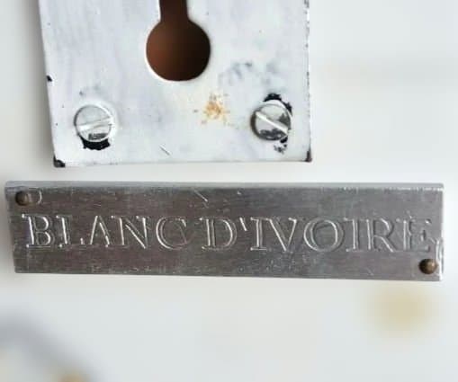 BLANC D'IVOIRE　ブランディボワール 壁掛け鏡 /ミラー41×52