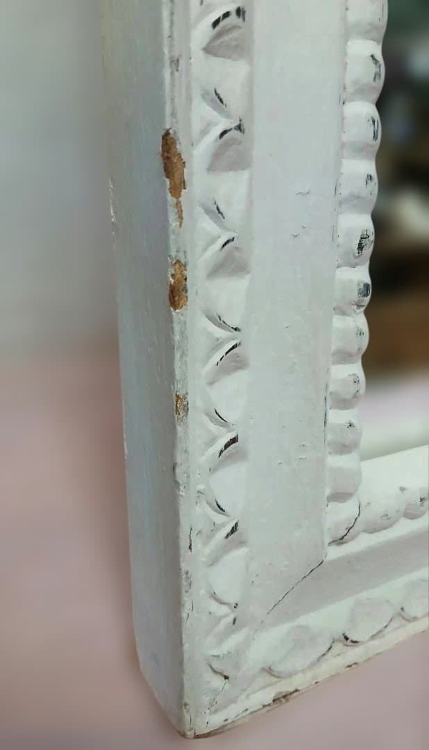 BLANC D'IVOIRE　ブランディボワール 壁掛け鏡 /ミラー41×52