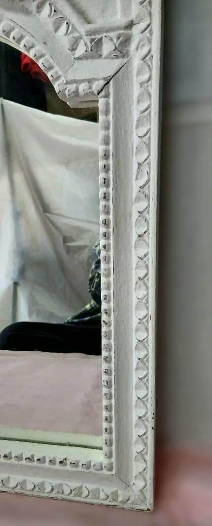 BLANC D'IVOIRE　ブランディボワール 壁掛け鏡 /ミラー41×52