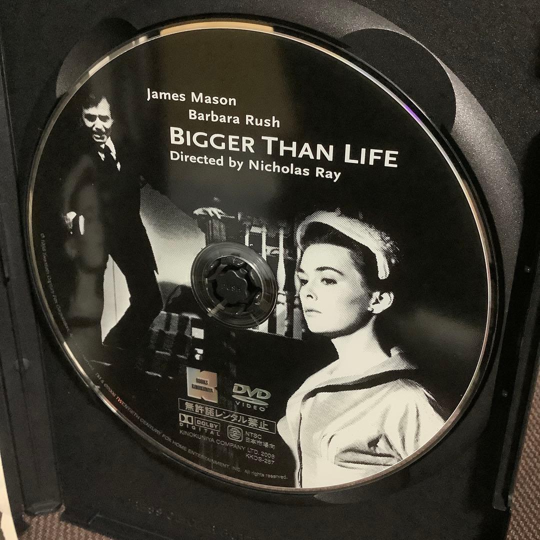 【廃盤】『ビガー・ザン・ライフ 黒の報酬』ニコラス・レイ(DVD)【セル版】