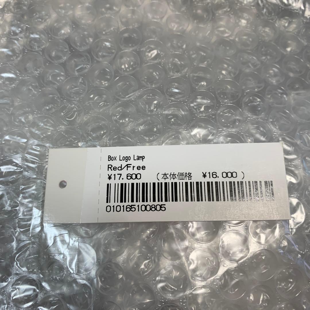 その他 Supreme Box Logo Lamp Red