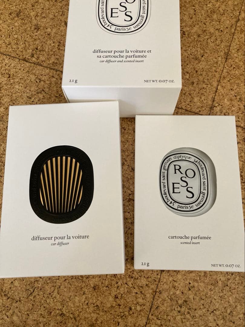 diptyque カーディフューザーセット ROSES
