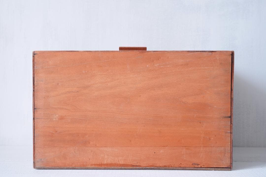 古い糸メーカーの引き出し② フランス・DMC スプールキャビネット ウッドラック