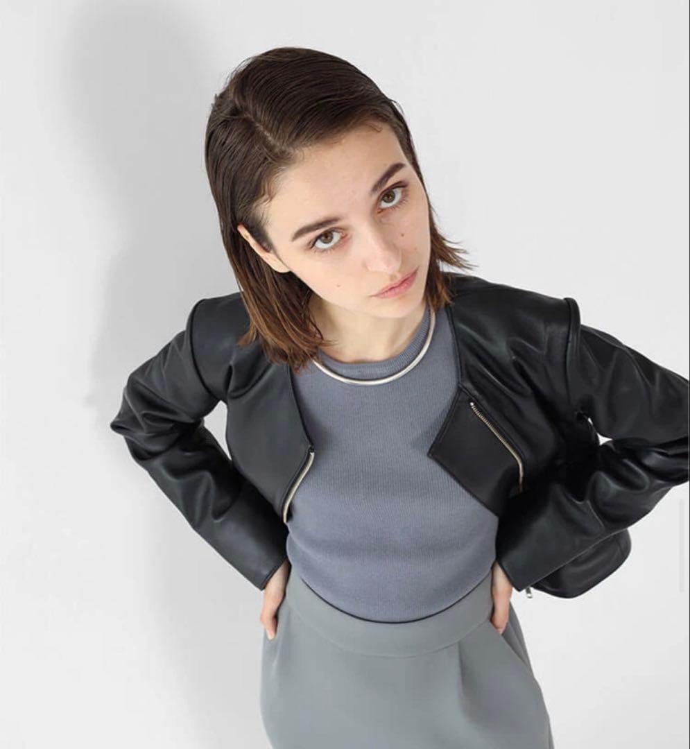 ヤマダヤ福袋　新品未使用　Aga ラム革レザージャケット