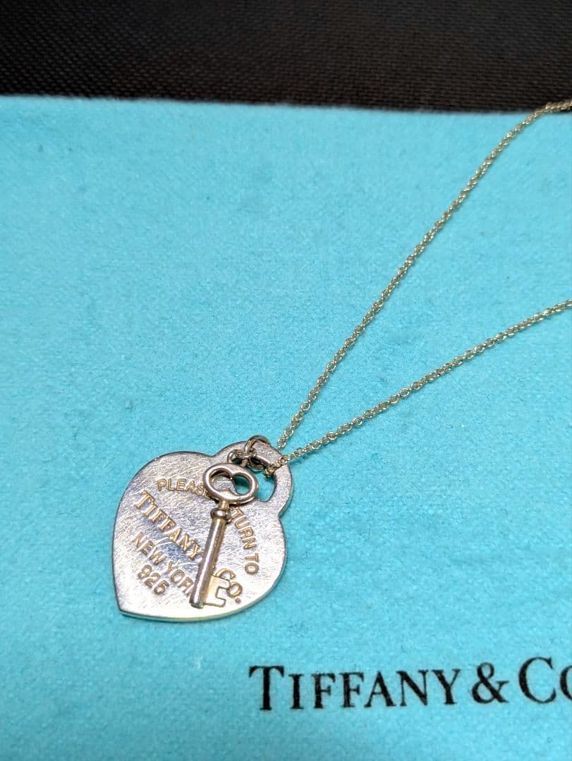 TIFFANY ティファニー ネックレス リターントゥ ハート キー 925