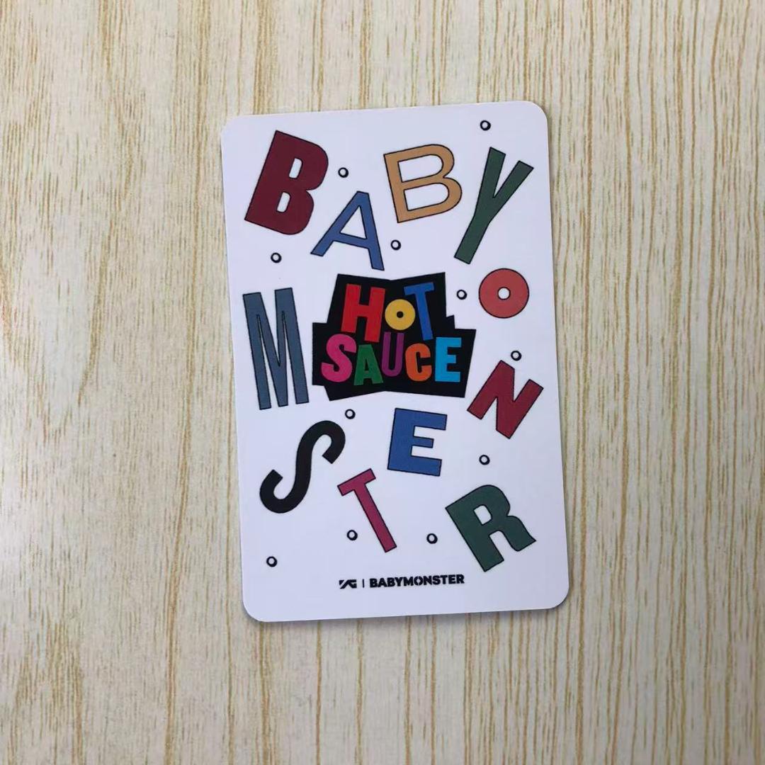 BABYMONSTER HOT SAUCE 2週目 サノク トレカ アヒョン