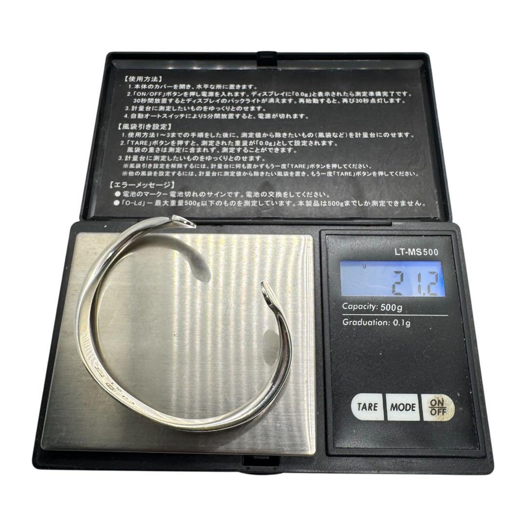  　バングル　10A　シルバー　925