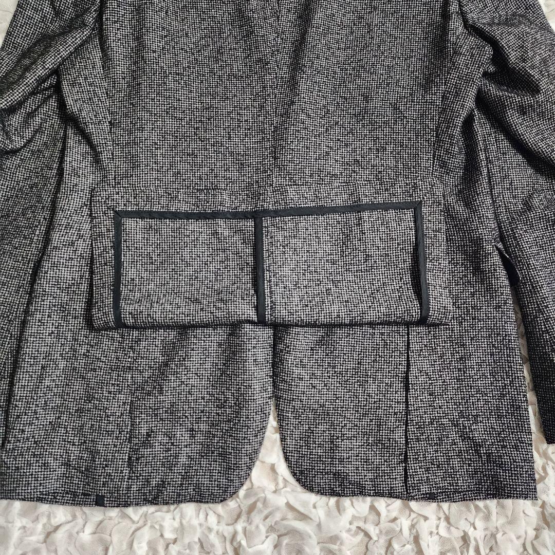 美品 タリアトーレ ピーノレラリオ メタルボタン 千鳥柄 テーラードジャケット