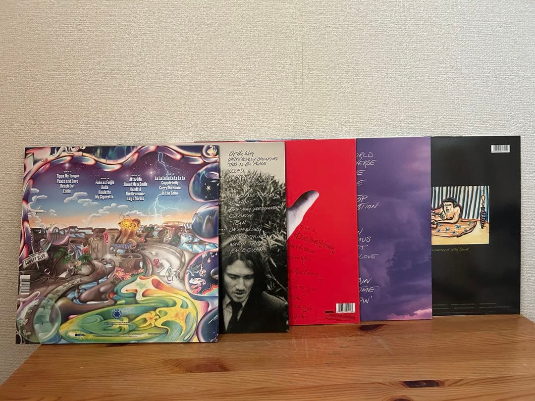 レッドホットチリペッパーズ　レコード　5枚セット