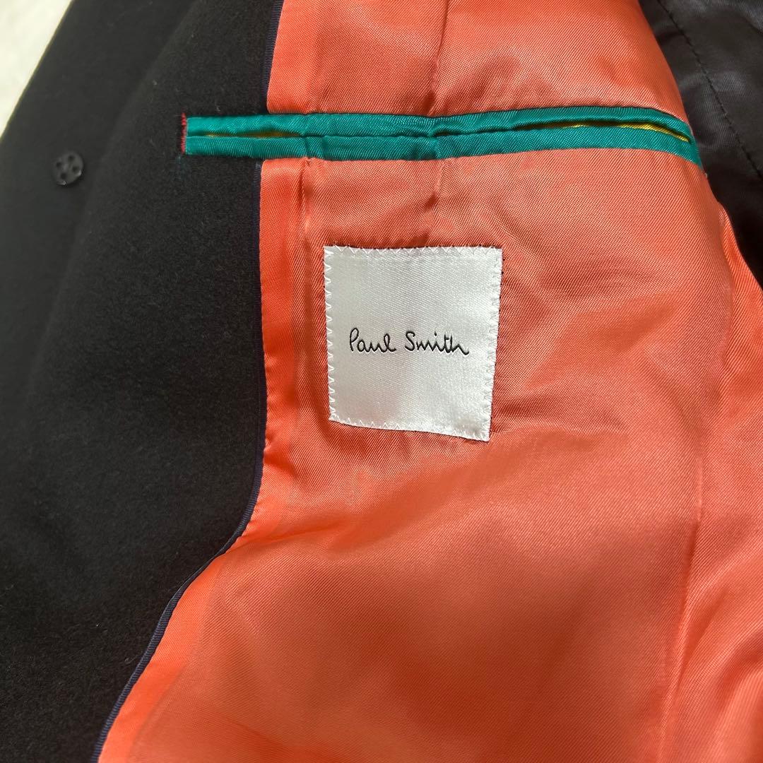 【美品】現行品 ポールスミス チェスターコート ウール ブラック Sサイズ