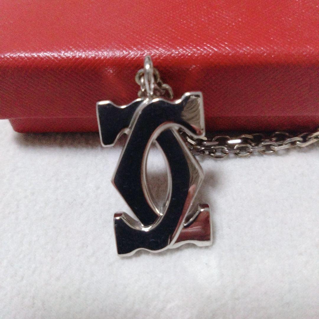r*。様 カルティエ　Cartier キーチェーン　シルバーネックレス 50cm