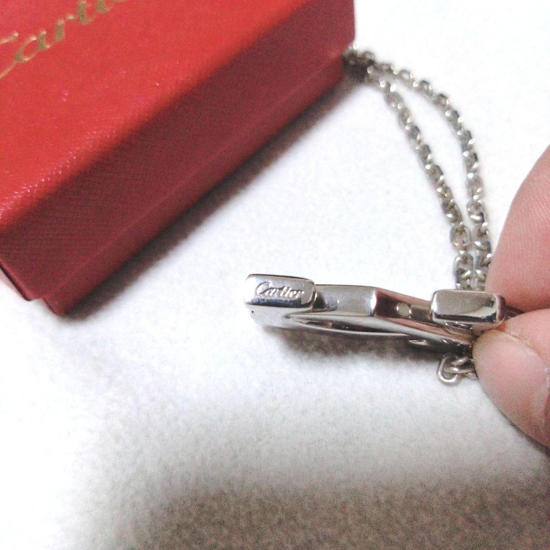 r*。様 カルティエ　Cartier キーチェーン　シルバーネックレス 50cm