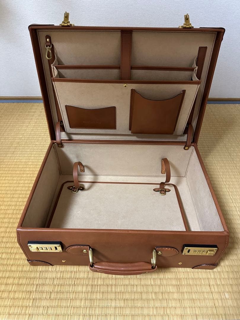 シルバーレイククラブ オイルレザー トランク 42cm 大容量