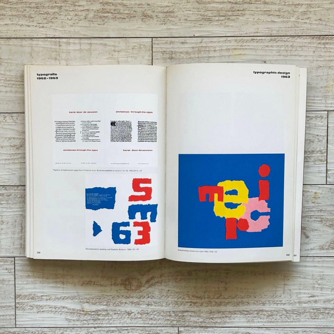 Sandberg　ウィレム・サンドバーグ　タイポグラフィ　作品集