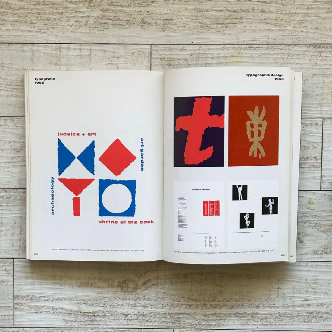 Sandberg　ウィレム・サンドバーグ　タイポグラフィ　作品集