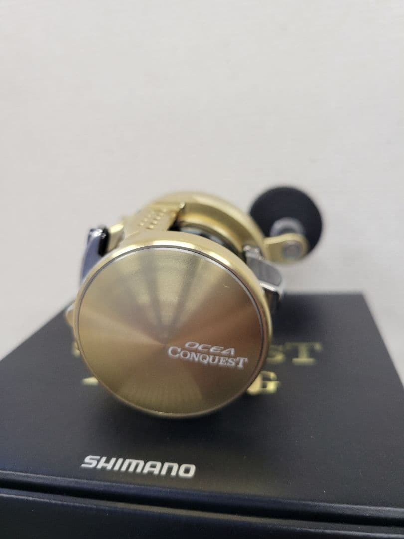 シマノ　オシアコンクエスト200ＨＧ　ゴメクサスハンドル　新品ＰＥライン付き