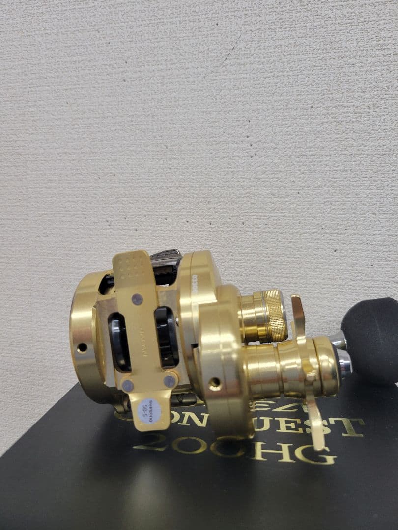 シマノ　オシアコンクエスト200ＨＧ　ゴメクサスハンドル　新品ＰＥライン付き