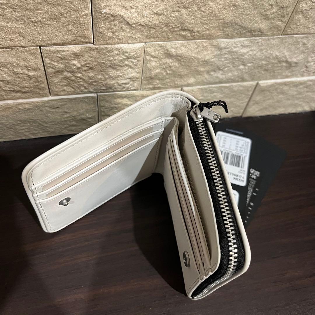 新品　Y-3 ワイスリー　二つ折り財布　保管袋付き