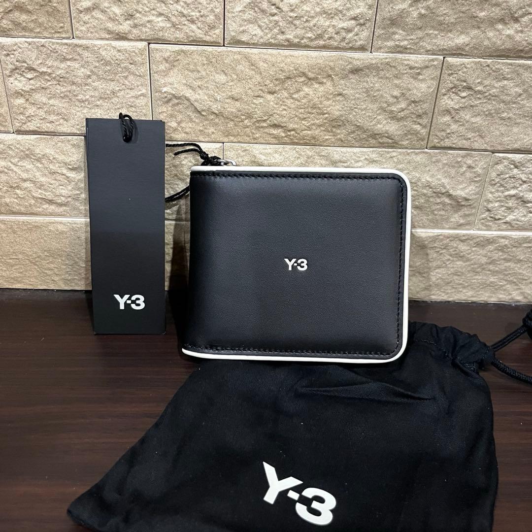 新品　Y-3 ワイスリー　二つ折り財布　保管袋付き