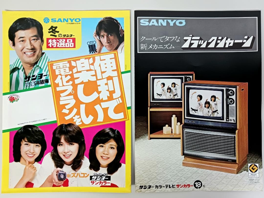 当時物【キャンディーズ】チラシ/カタログ まとめて アソートセット コンサート