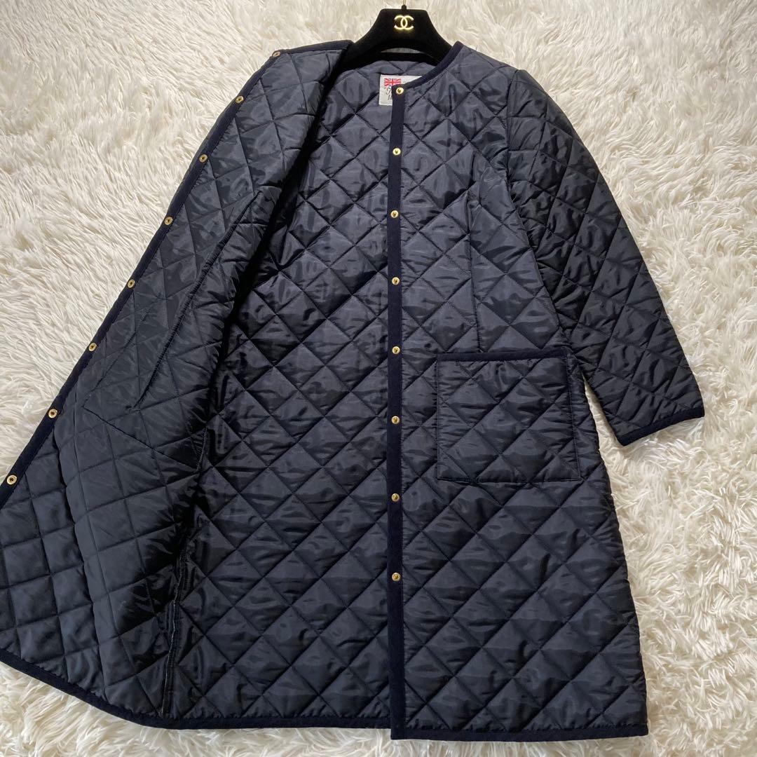 極美品 トラディショナルウェザーウェア キルティングコート