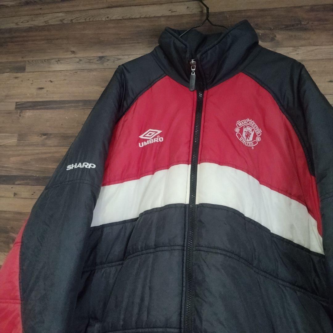 マンチェスターユナイテッド ベッカム着用モデル UMBRO ダウンジャケット