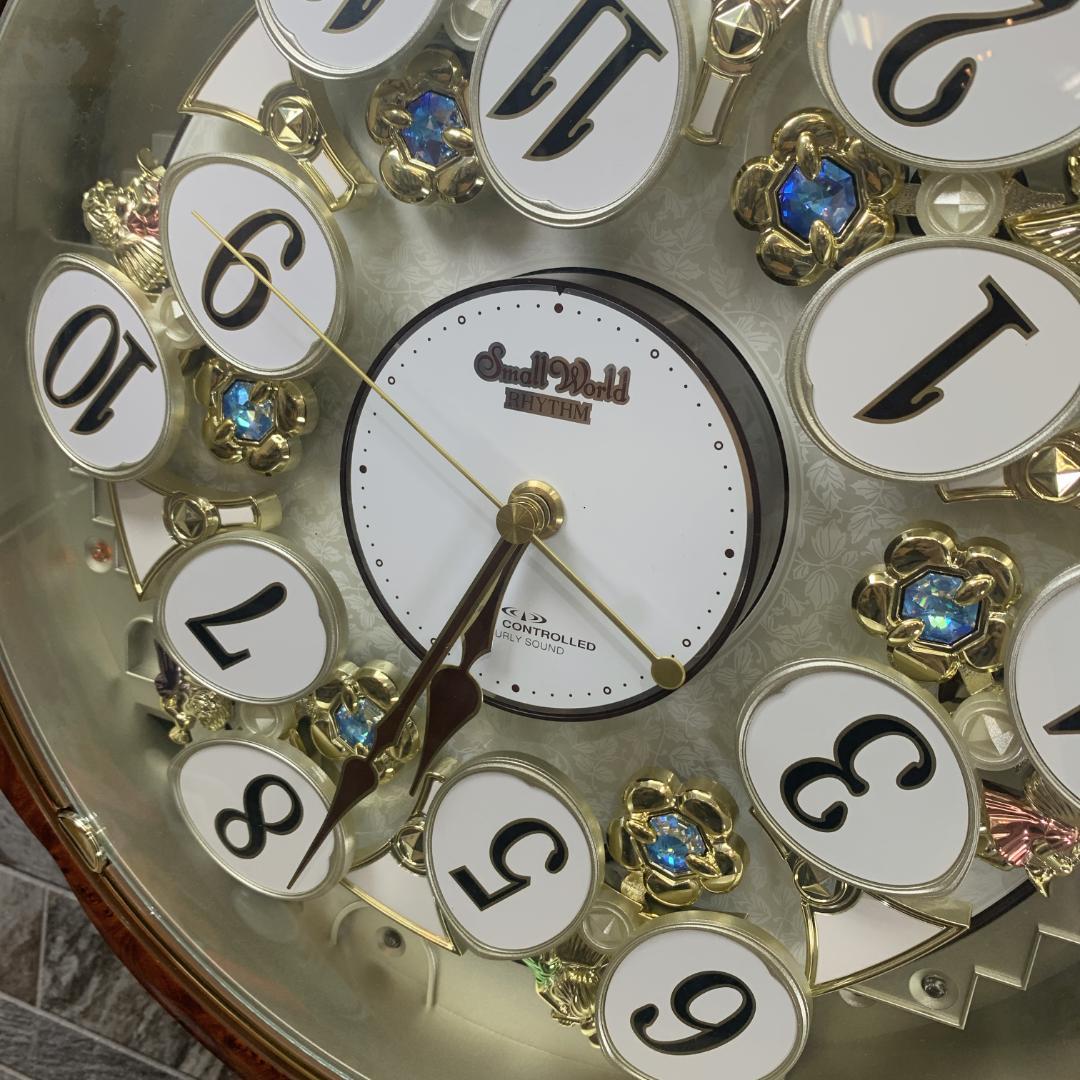 稼働品　生産終了品　リズム時計　RHYTHM スモールワールド　コンベルS　廃盤