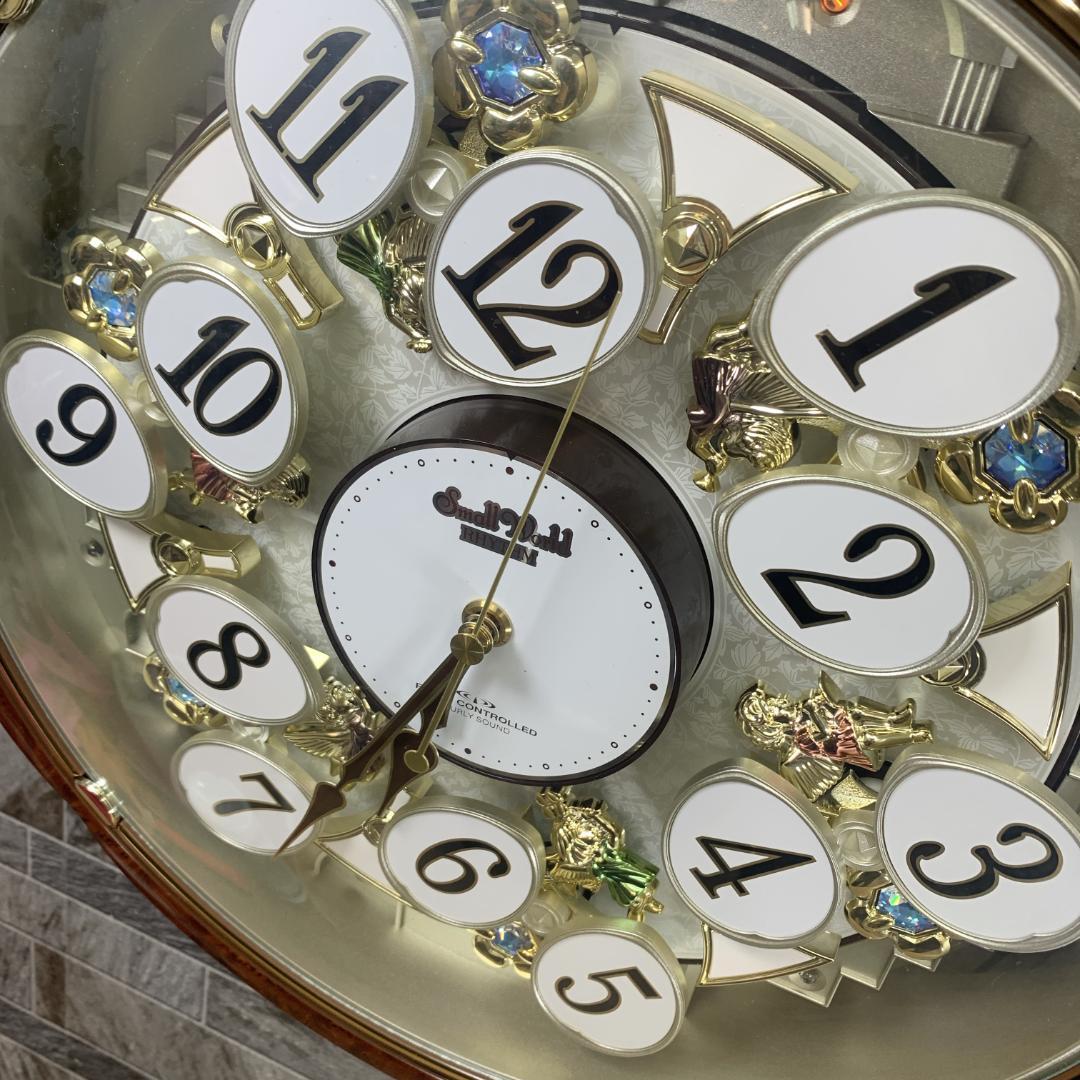 稼働品　生産終了品　リズム時計　RHYTHM スモールワールド　コンベルS　廃盤