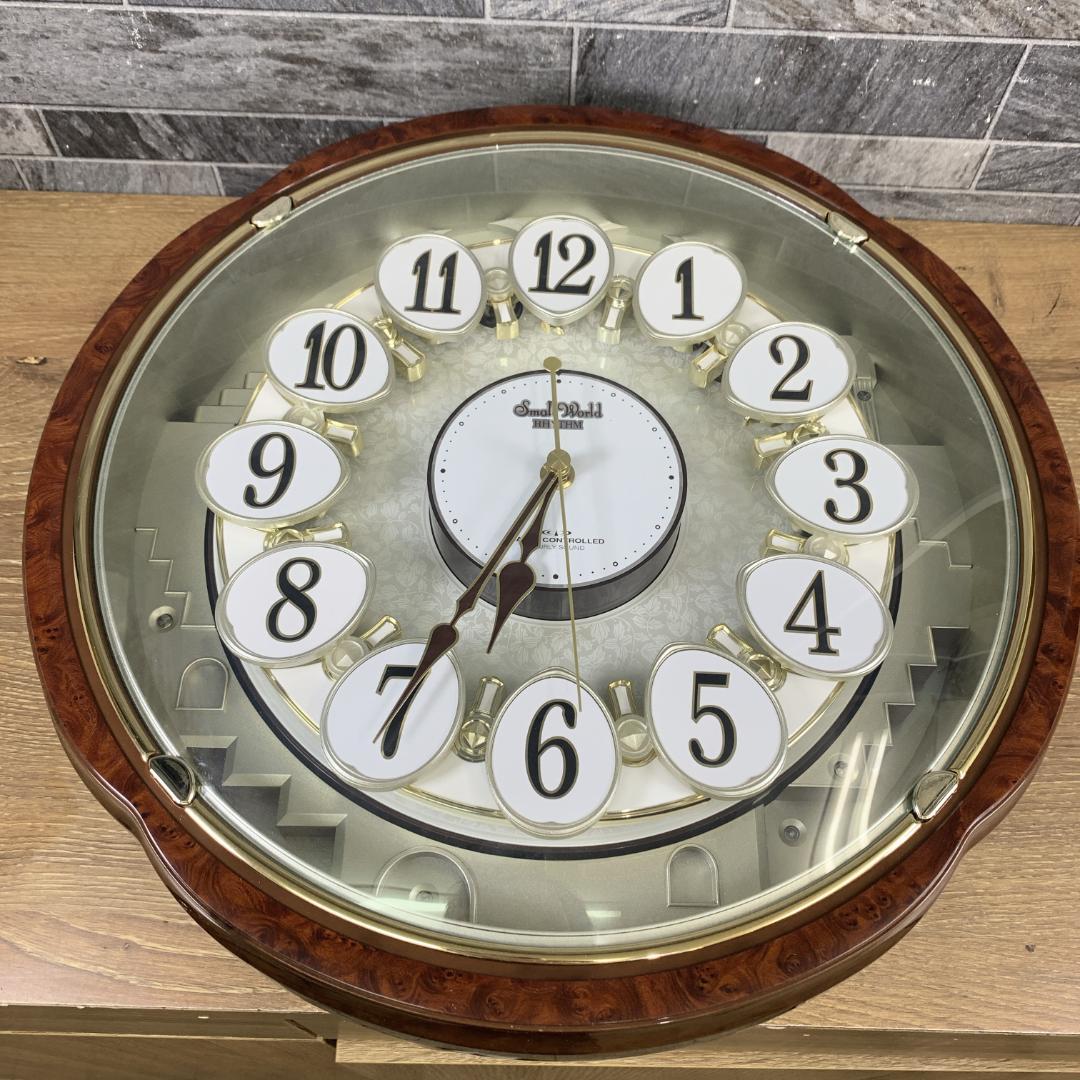 稼働品　生産終了品　リズム時計　RHYTHM スモールワールド　コンベルS　廃盤