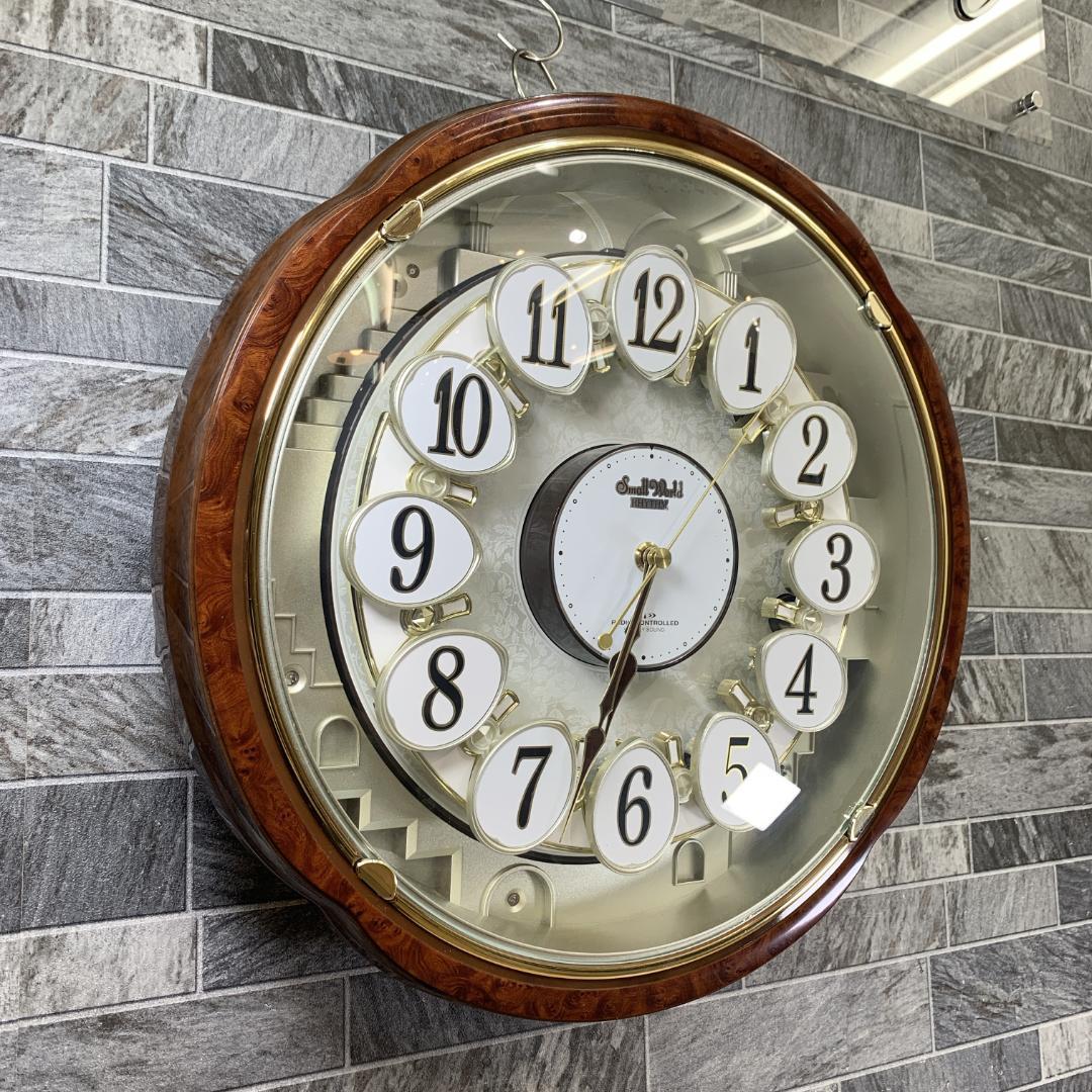 稼働品　生産終了品　リズム時計　RHYTHM スモールワールド　コンベルS　廃盤