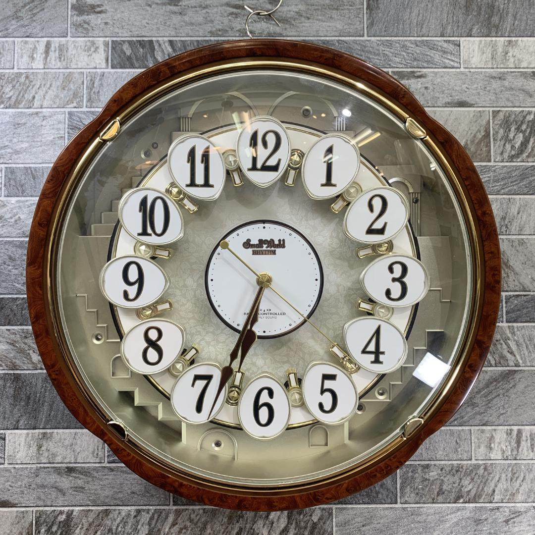 稼働品　生産終了品　リズム時計　RHYTHM スモールワールド　コンベルS　廃盤