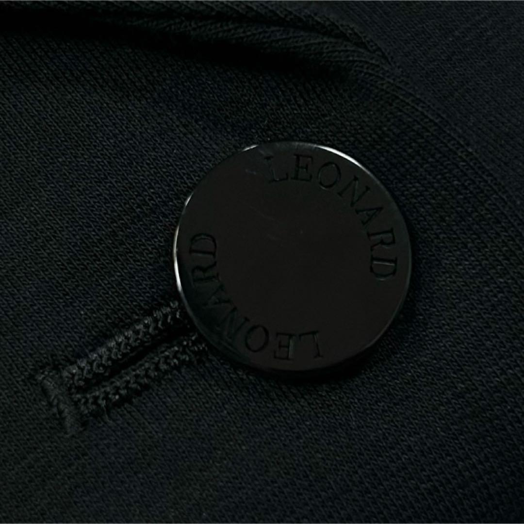 美品 三共生興 LEONARD テーラードジャケット モノトーンカラー