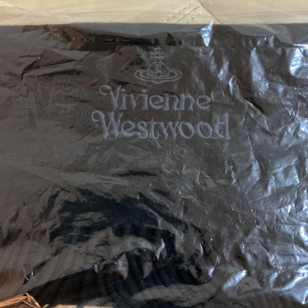 Vivienne Westwood 黒　ブラック　ウールマフラー　新品保管品