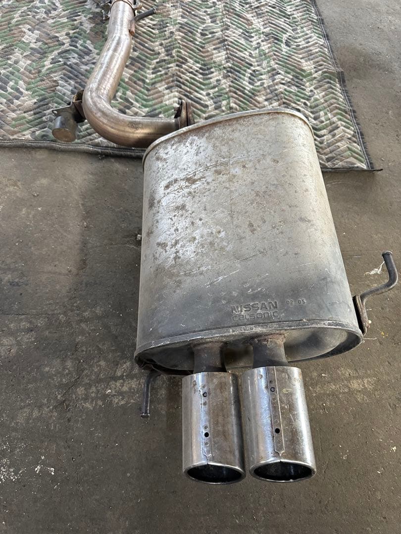 シルビアs15 純正マフラー状態良好!! 車検等に!!SR20DET