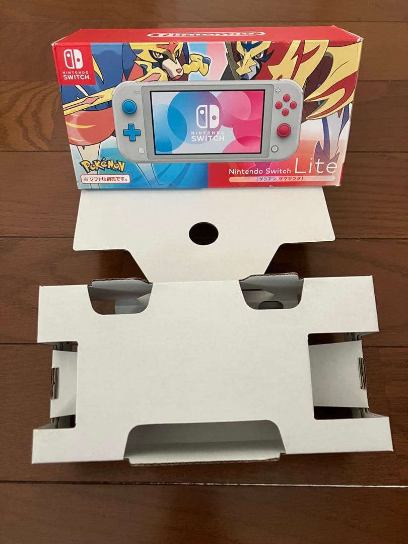 【美品・箱付】Switch Lite 本体 ザシアンザマゼンタ ポケモン 剣盾