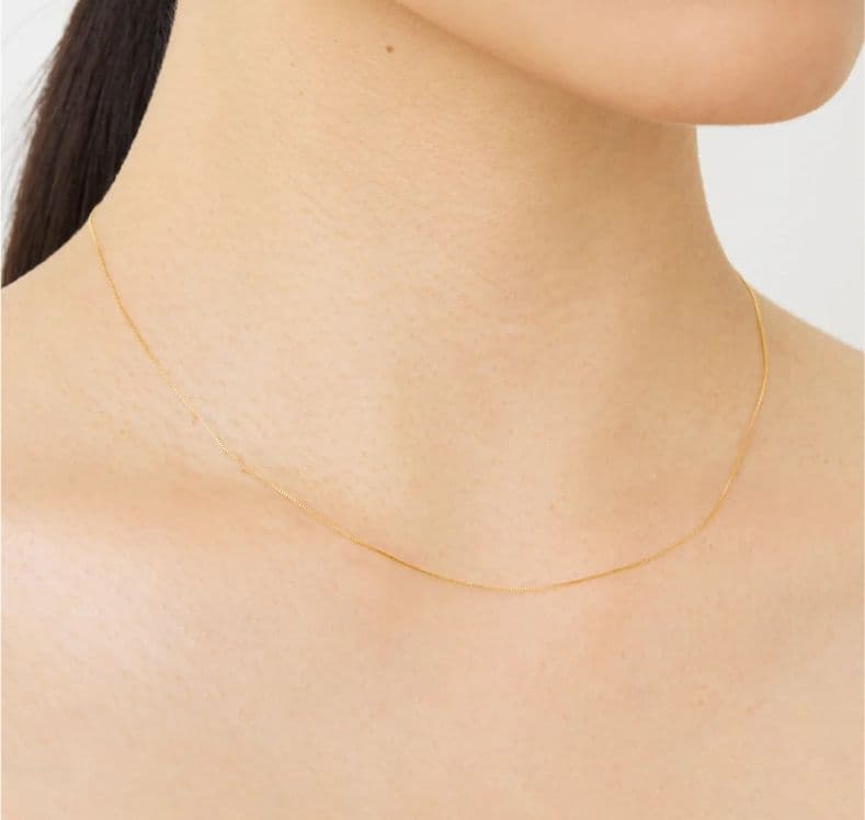 ルボンボン　K18 sophie necklace　ソフィーネックレス