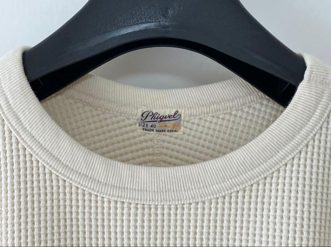 【ほぼ新品】phigvel Heavy Waffle Top サイズ3