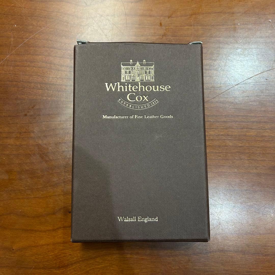 イングランド製 WHITEHOUSE COX 三つ折り ウォレット グリーン