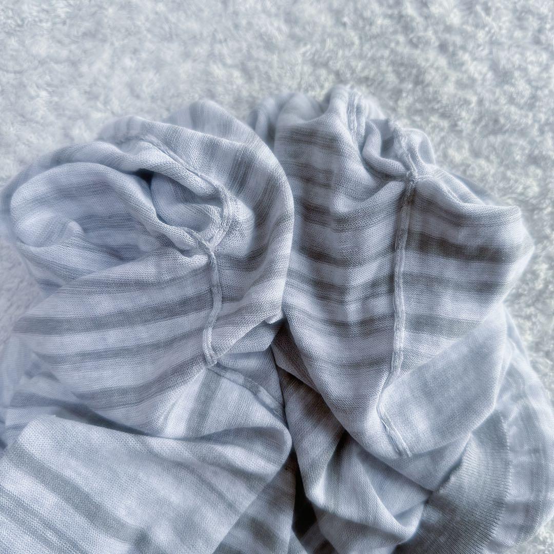 完売品【希少サイズ“52”】マルニ／コットン100%×ボーダー柄／ポロシャツ