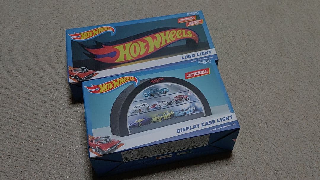 ホットウィール ライト ケースロゴライト ディスプレイケース