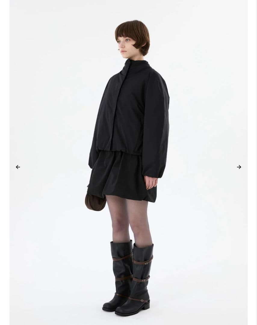 【未使用品】AMOMENTO ショートブルゾン