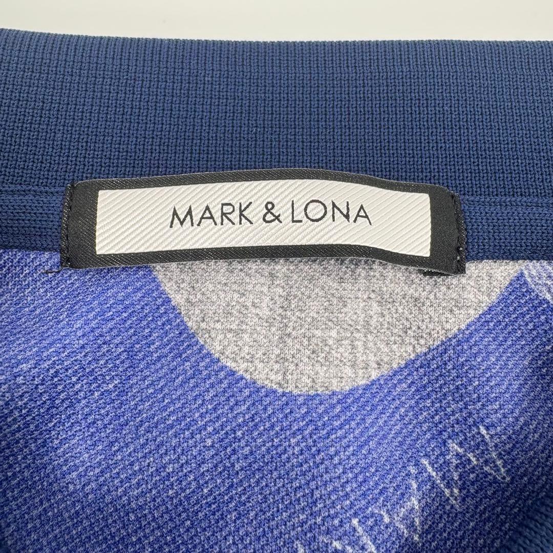 極美品　MARK&LONA マーク&ロナ ポロシャツ カモゴルフ50 XL774