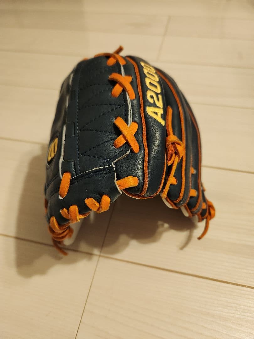ほぼ新品　希少レア　Wilson A2000 硬式グローブ ネイビー/オレンジ