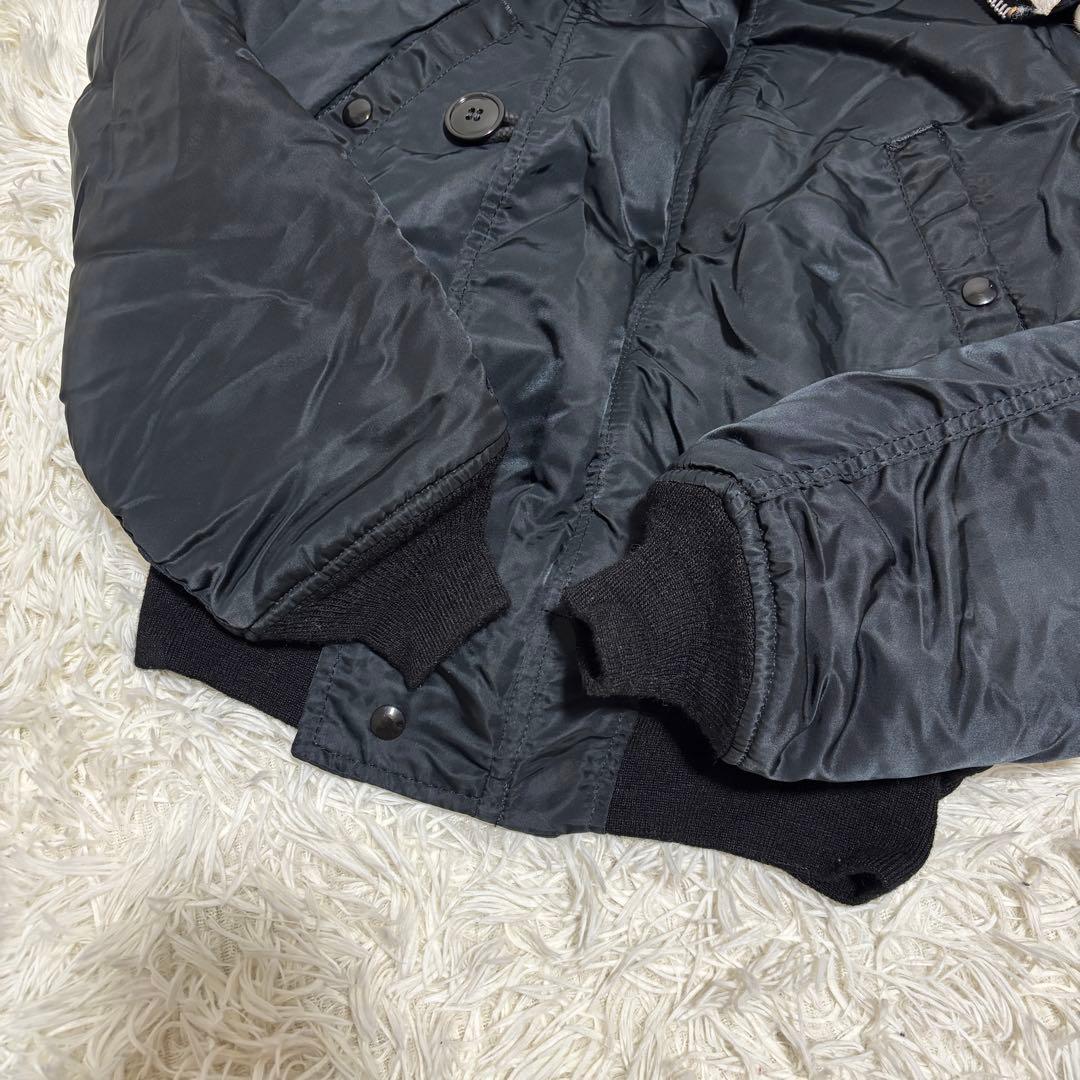 けーけー様 ALPHA N-2B USA製 希少 ホワイトファー S y2k