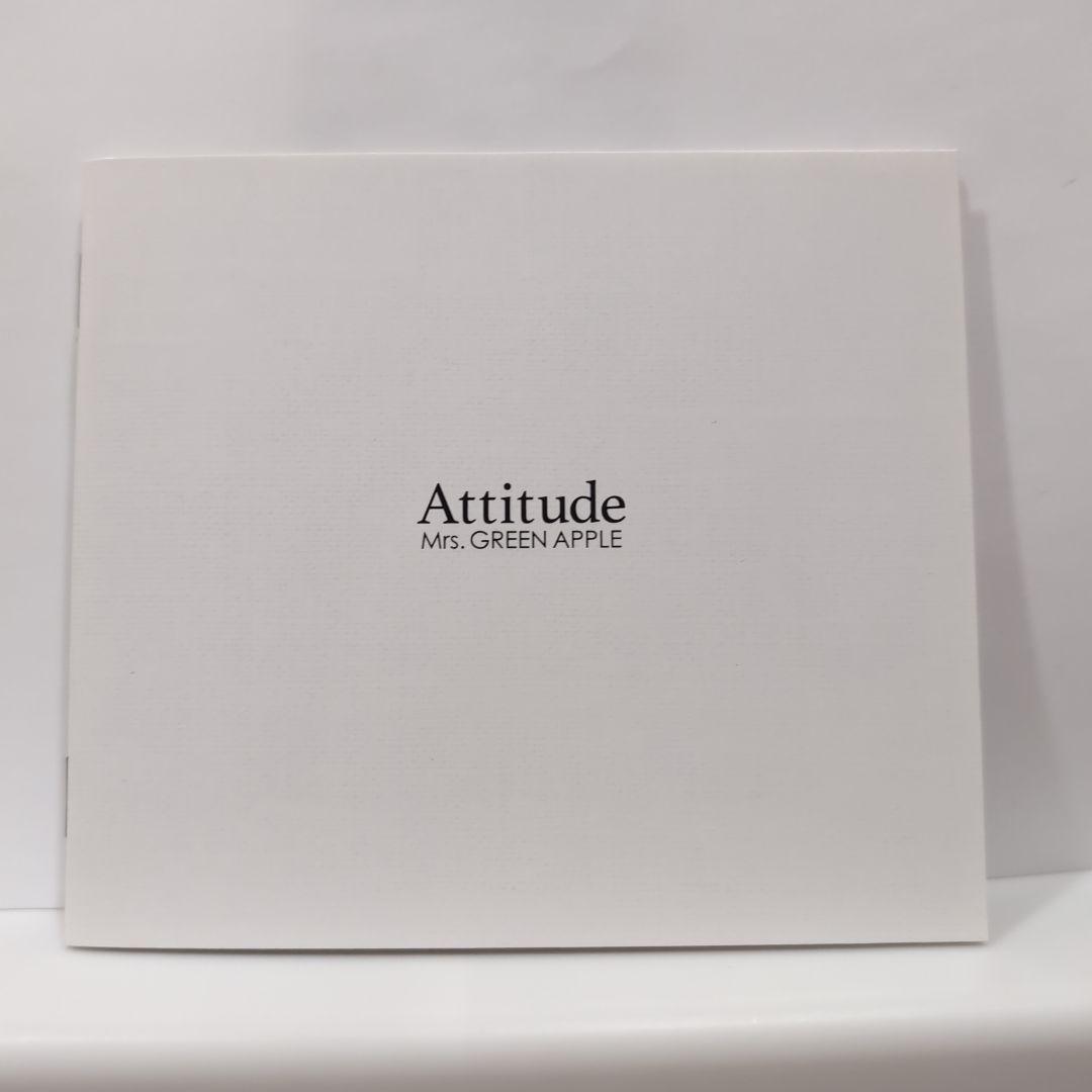 Mrs.GREEN APPLE　Attitude　初回限定盤